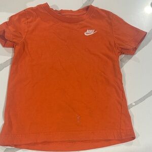 Nike Kids Vibrant Orange Tee